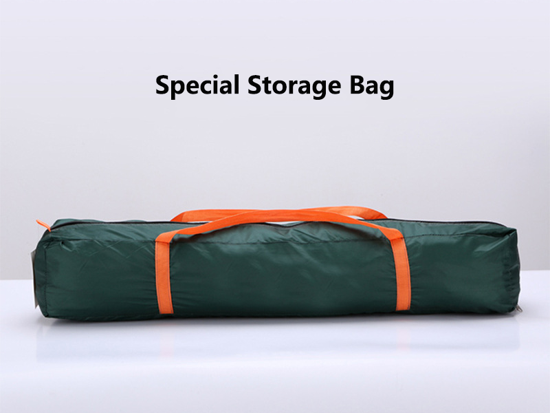 RUGGED LIFE WATERPROOF 2 PERSON TENT - 4 SEASONS - OXFORD FABRIC - DARK GREEN