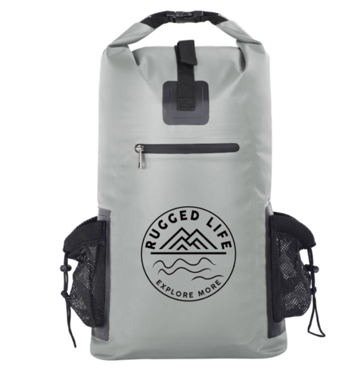 RUGGED LIFE 40L Waterproof Dry & Haul Bag Backpack with Padded Straps - Adventure Ready