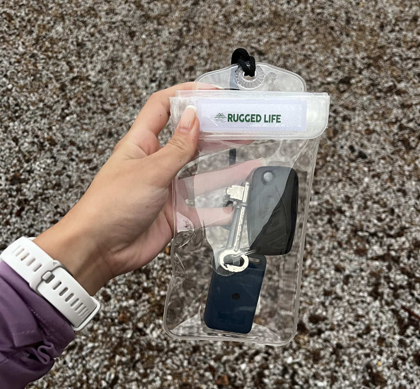 Rugged Life Waterproof Phone and Key Pouch